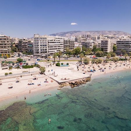 Luxury Seaside Apartment Next To Starbucks Opossite The Beach Park Of Flisvos Atina Dış mekan fotoğraf