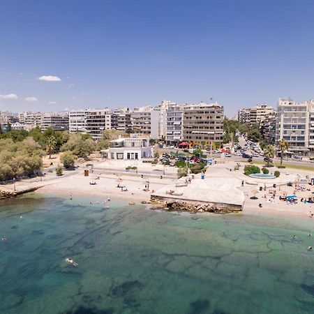 Luxury Seaside Apartment Next To Starbucks Opossite The Beach Park Of Flisvos Atina Dış mekan fotoğraf